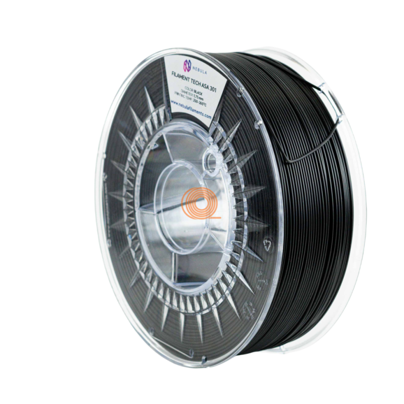 Filament Nebula ASA Czarny [1,75mm, 1kg]