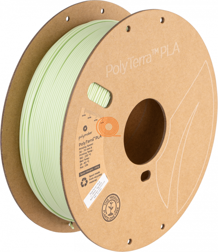 Filament Polymaker PolyTerra PLA Mint [1,75mm, 1kg]