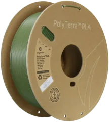 Filament Polymaker PolyTerra PLA Doppelte Tarnung (Dunkelgrün-Braun) [1,75mm, 1kg]