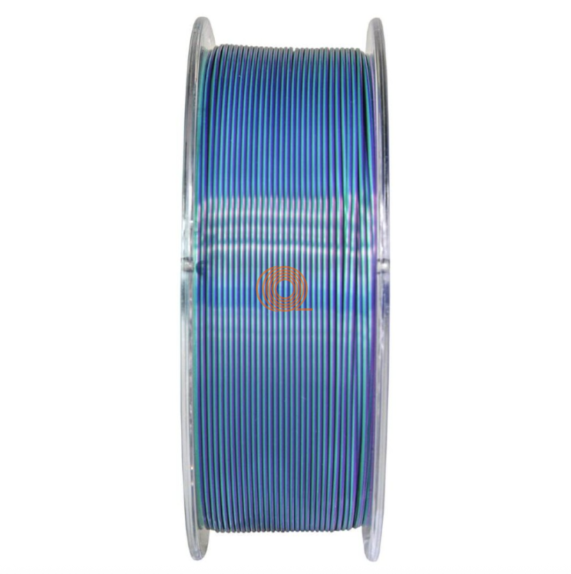 Filament DevilDesign SILK DUAL Studená Zelená/Fialová [1,75mm, 1kg]