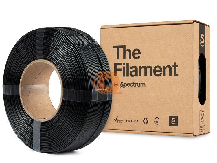 Filament TheFilament PETG Lite Schwarz Refill [1,75mm, 1kg]