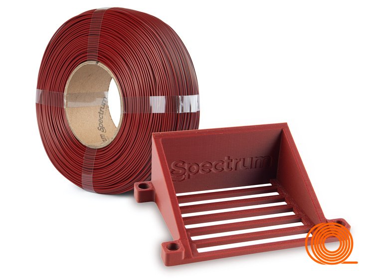 Filament Spectrum ASA 275 Hnědo Červená Refill