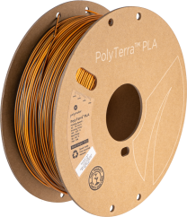 Filament Polymaker PolyTerra PLA Dualní Stínová (Oranžová-Černá) [1,75mm, 1kg]