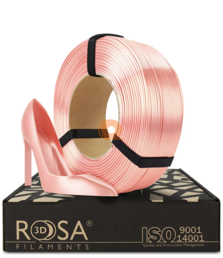 Filament ROSA3D SILK Różowe złoto Refill [1,75mm, 1kg]