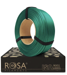 Filament ROSA3D PLA Starter Szmaragdowa Satyna Refill [1,75mm, 1kg]