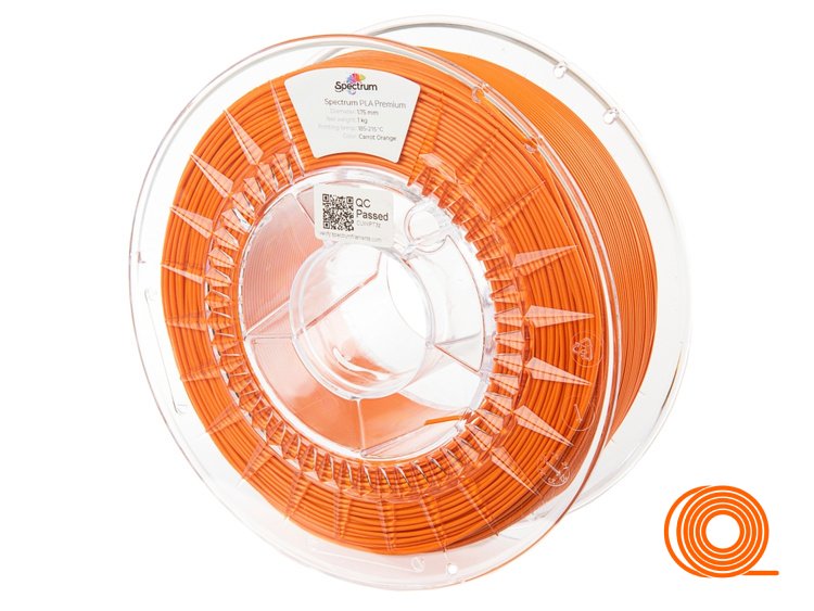 Filament Spectrum PLA Premium Oranžová Mrkev