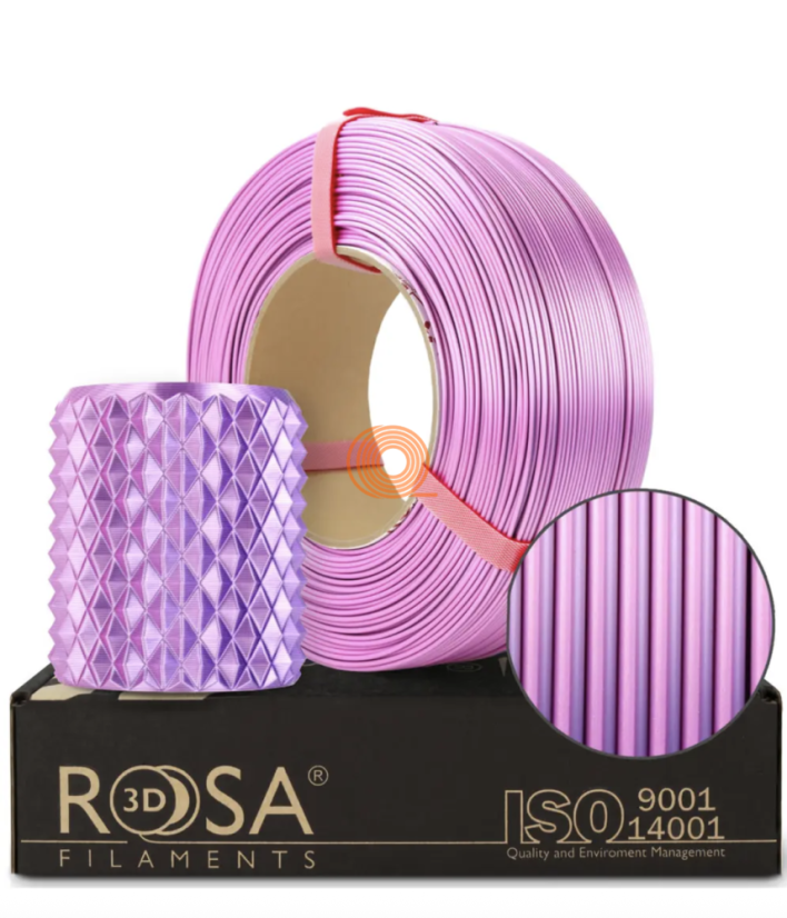 Filament ROSA3D SILK Magic Różowy Dynamiczny Refill [1,75mm, 1kg]