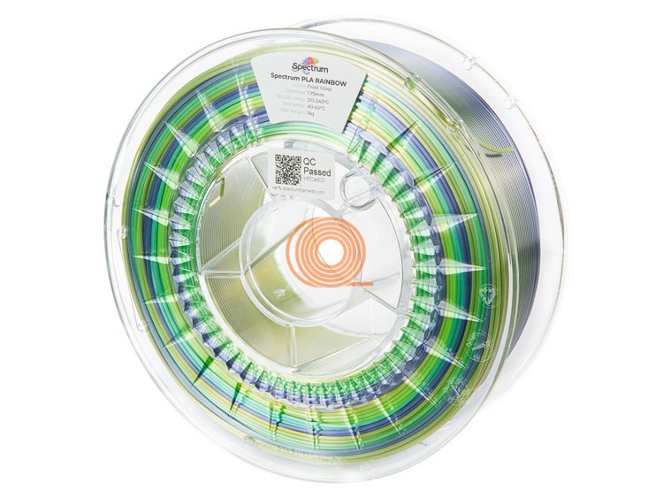 Filament Spectrum SILK RAINBOW Frost Gloss [1,75mm, 1kg]