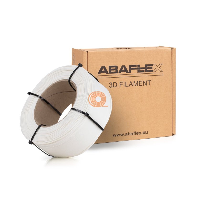 Filament ABAFLEX PLA White Refill [1,75mm, 0.75kg]