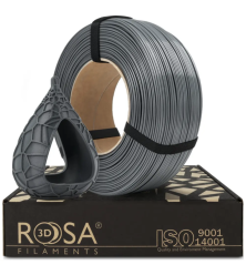 Filament ROSA3D PETG Standard HS Šedá Refill [1,75mm, 1kg]
