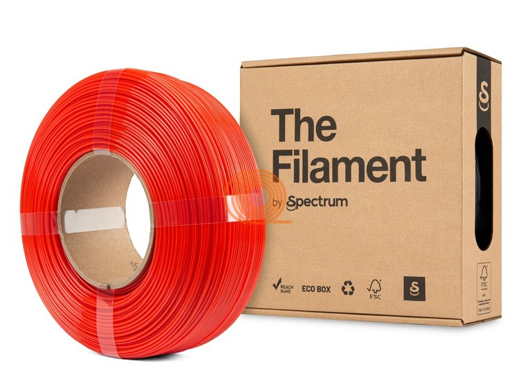 Filament TheFilament PETG Lite Červená Refill [1,75mm, 1kg]