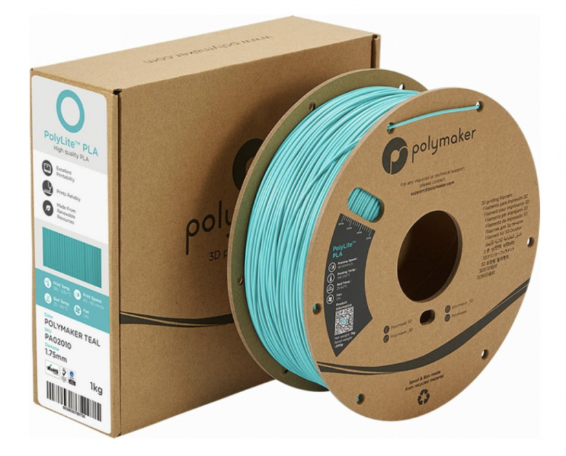 Polymaker PolyLite PLA Teal