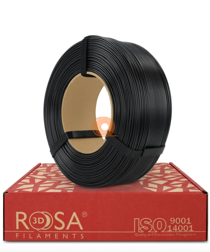 Filament ROSA3D ASA Černá Refill [1,75mm, 1kg]