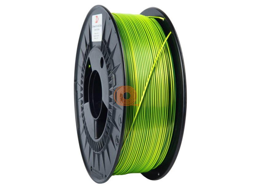 Filament 3DPower SILK Dual Color Zelená&Žltá [1,75mm, 1kg]