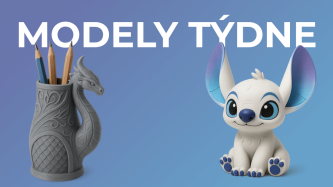 3D Modely týdne: Všechny modely z Instagramové série na jednom místě
