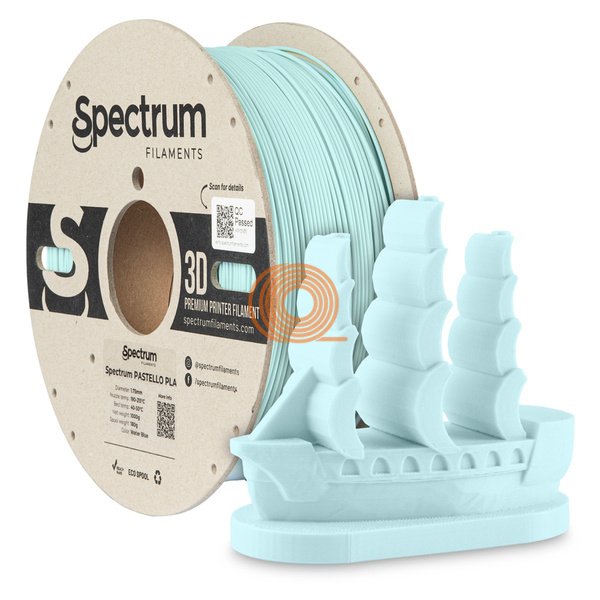 Filament Spectrum PLA Pastel Blue Water [1,75mm, 1kg]