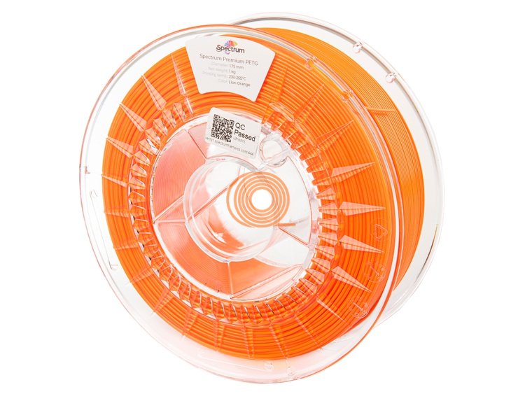Filament Spectrum PET-G Premium Lion Orange [1,75mm, 1kg]
