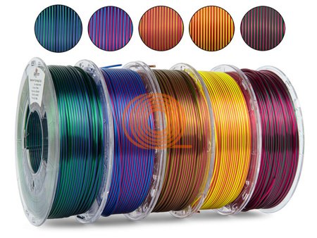 Filament Spectrum 5 PACK SILK Magic [1,75mm, 1.25kg]