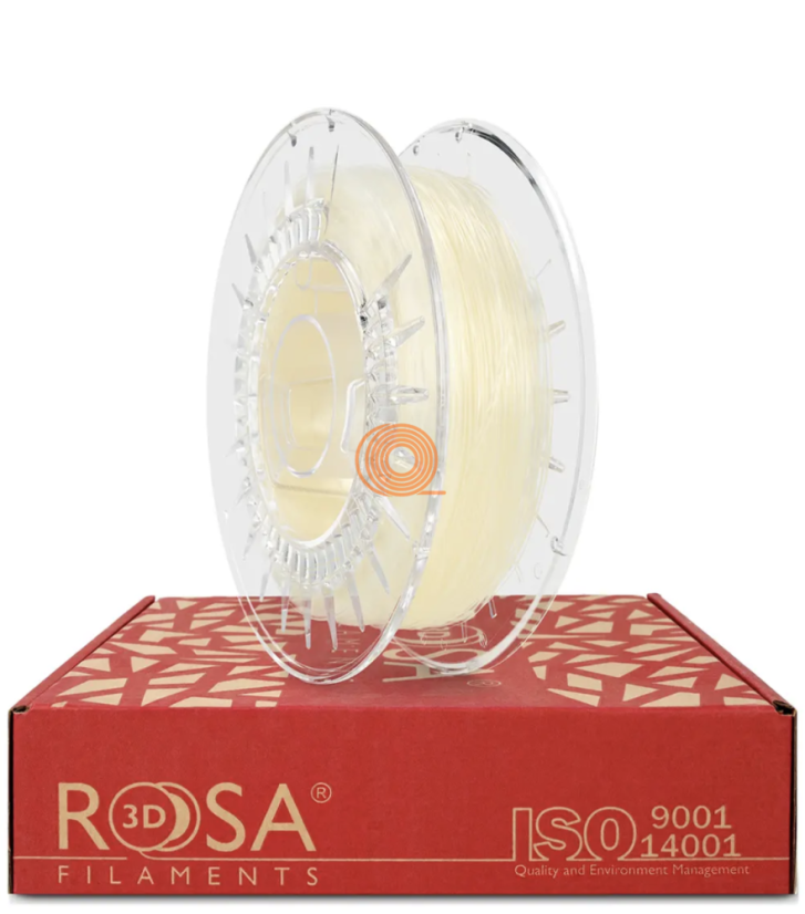 Filament ROSA3D FLEX 96A Przezroczysty [1,75mm, 0,5kg]