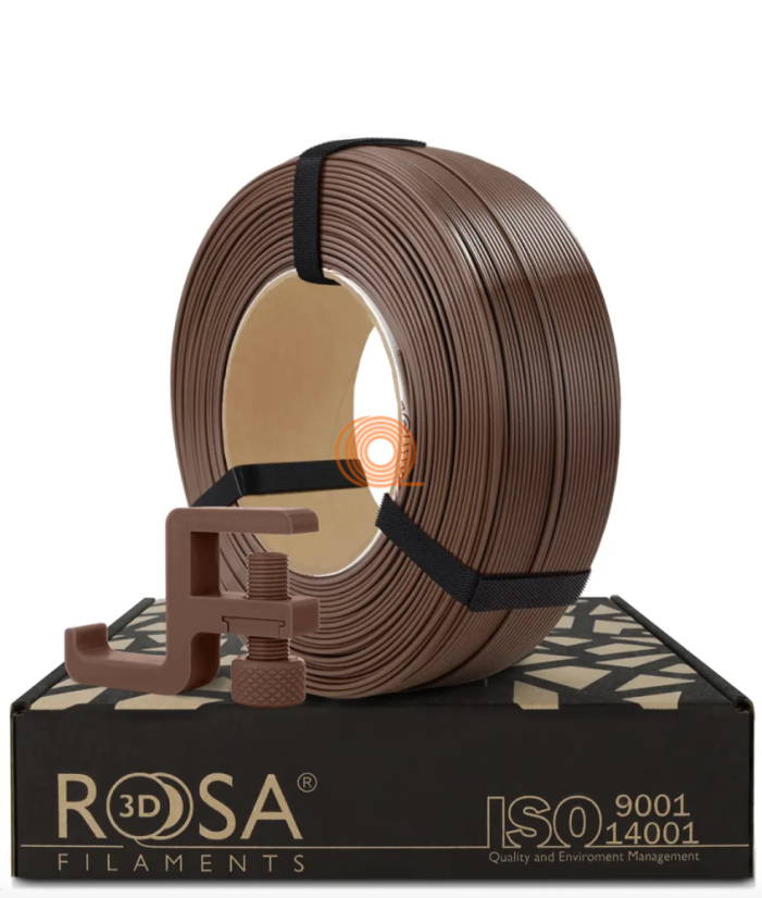 Filament ROSA3D PCTG Tmavě Hnědá Refill [1,75mm, 1kg]