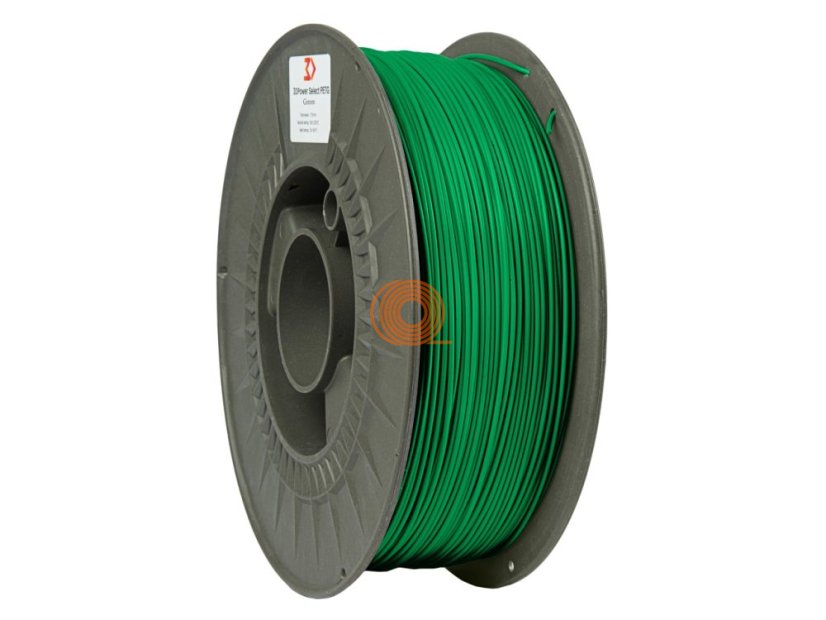 Filament 3DPower SELECT PETG Zelená [1,75mm, 1kg]
