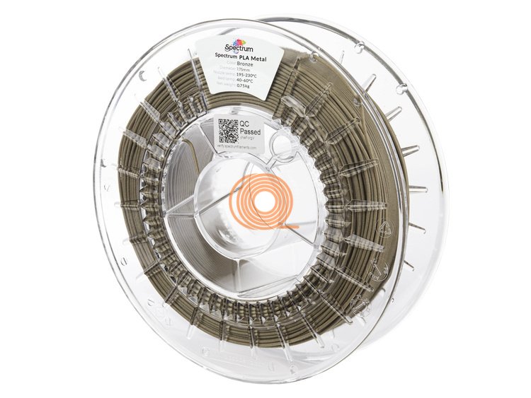Filament Spectrum PLA Metal Bronzová [1,75mm, 750g]