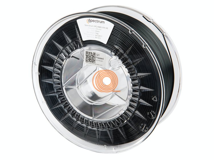 Filament Spectrum PC/ABS FR Černá [1,75mm, 1kg]