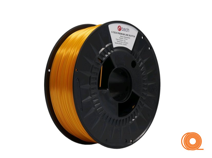 Filament C-TECH Premium Line SILK Žluto Oranžová