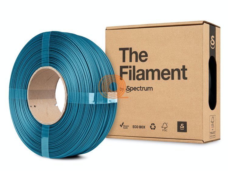 Filament TheFilament PETG CF Niebieski Refill [1,75mm, 1kg]