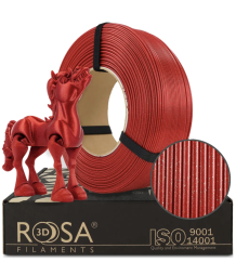 Filament ROSA3D PLA GALAXY Karminowa czerwień Refill [1,75mm, 1kg]