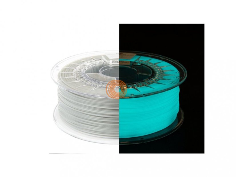 Filament DevilDesign PLA Svietiaca v tme Modrá [1,75mm, 1kg]