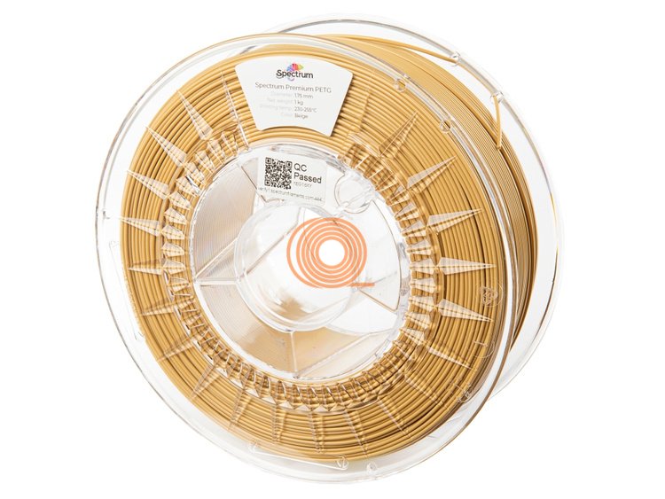 Filament Spectrum PET-G Premium Beige [1,75mm, 1kg]