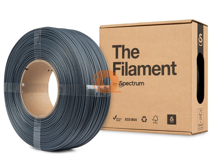 Filament TheFilament ASA CF Sivá Refill [1,75mm, 1kg]
