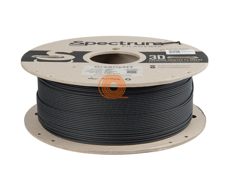 Filament Spectrum GreenyHT Dopravní Černá [1,75mm, 1kg]
