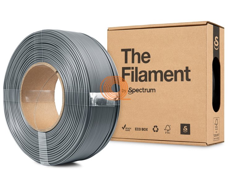 Filament TheFilament PLA Lite Silber Refill [1,75mm, 1kg]