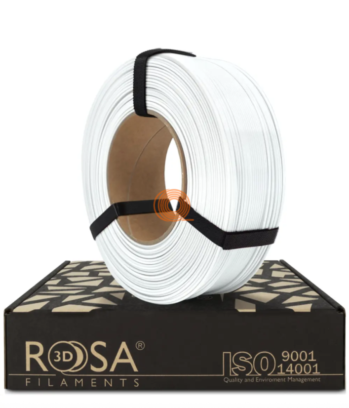 Filament ROSA3D PETG Standard HS Biela Refill [1,75mm, 1kg]