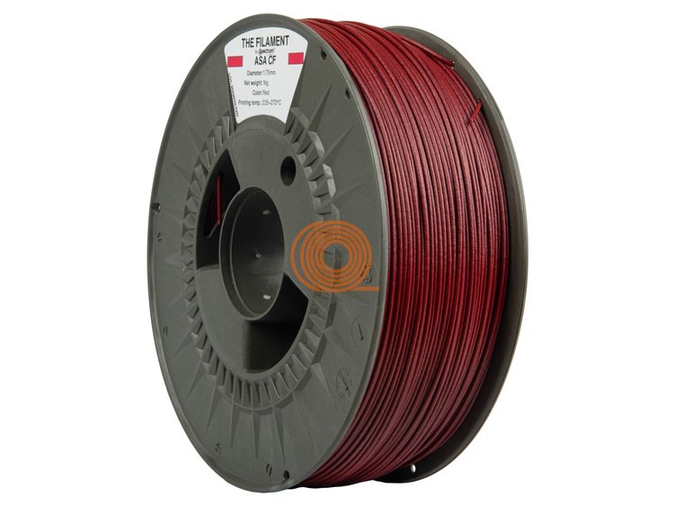 Filament TheFilament ASA CF Červená [1,75mm, 1kg]