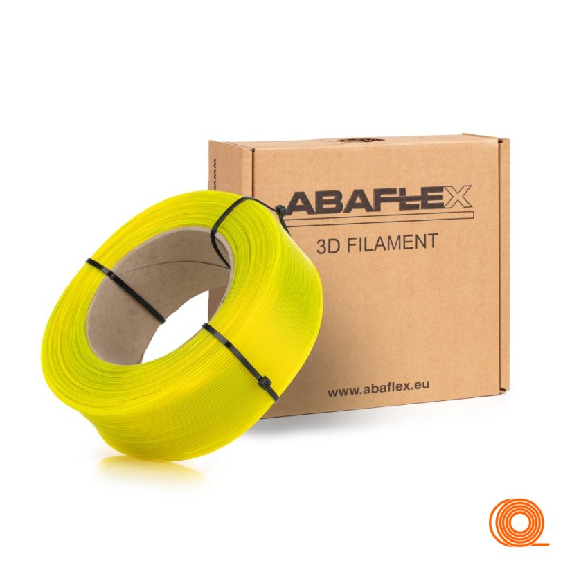 Filament ABAFLEX PETG+ Signální Žlutá Refill