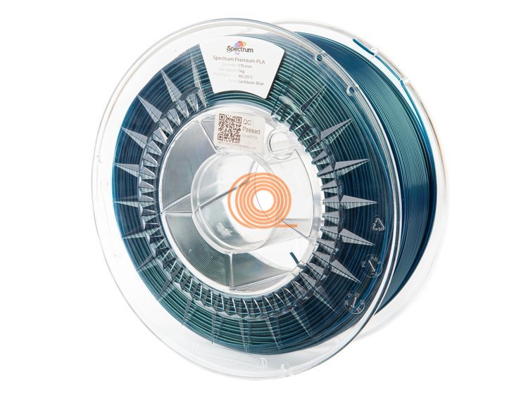 Filament Spectrum PLA Premium Carribean Blue [1,75mm, 1kg]