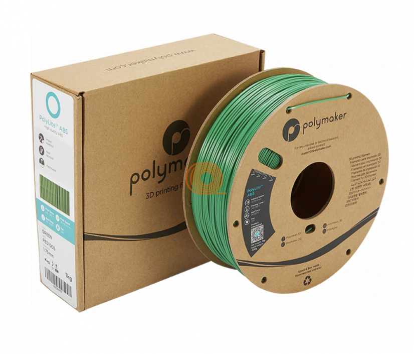 Filament Polymaker PolyLite ABS Zielony [1,75mm, 1kg]