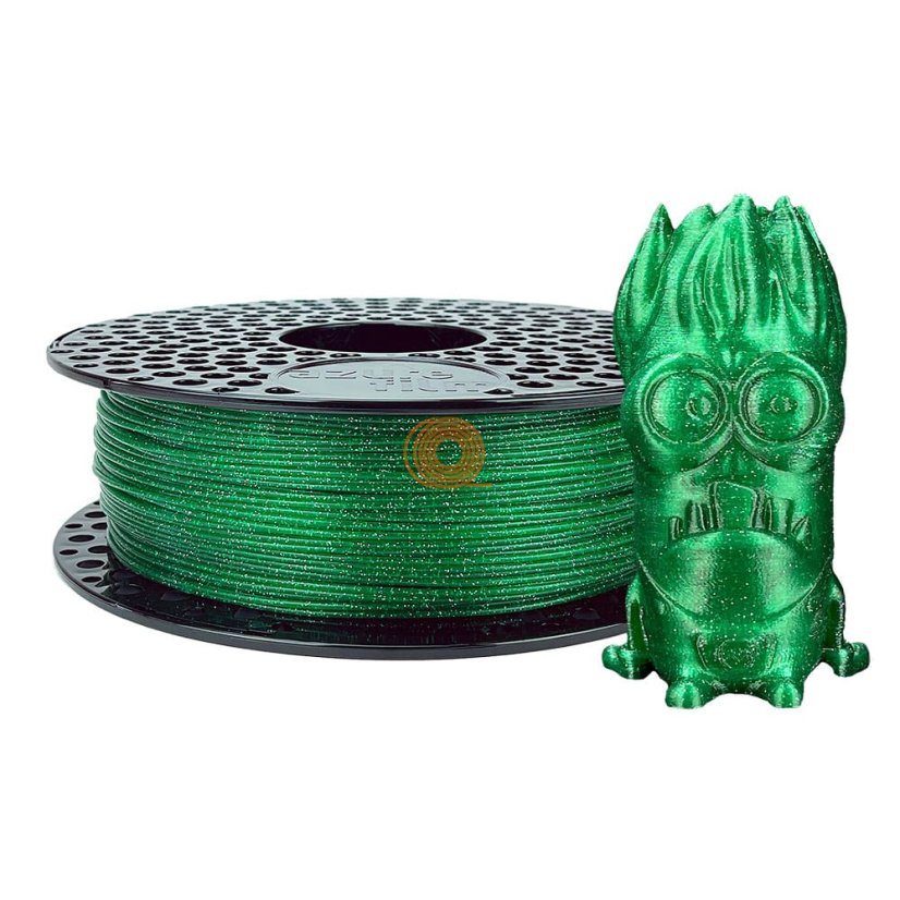 Filament AzureFilm PLA Glitter Green [1,75mm, 1kg]