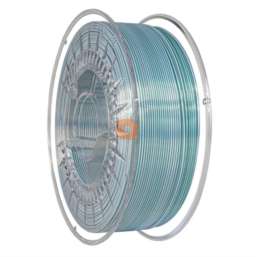 Filament DevilDesign SILK DUAL Studená Zelená/Bílá [1,75mm, 1kg]