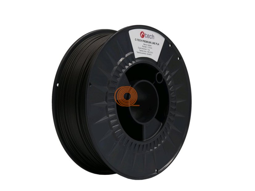 Filament C-TECH Premium Line PLA Carbon [1,75mm, 1kg]
