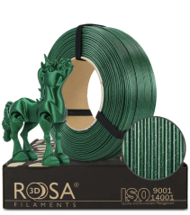 Filament ROSA3D PLA GALAXY Emerald Green Refill [1,75mm, 1kg]