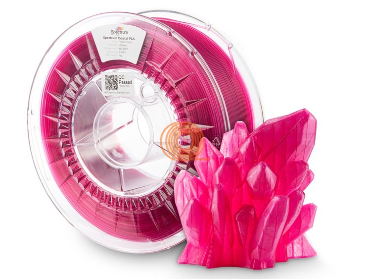 Filament Spectrum PLA Premium Crystal Frozen Berry [1,75mm, 1kg]