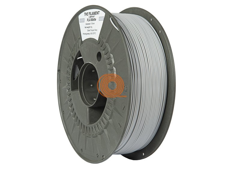 Filament TheFilament PLA MATTE Vojenská Šedá [1,75mm, 1kg]