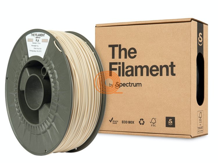 Filament TheFilament PLA Dřevěný Jasan [1,75mm, 1kg]