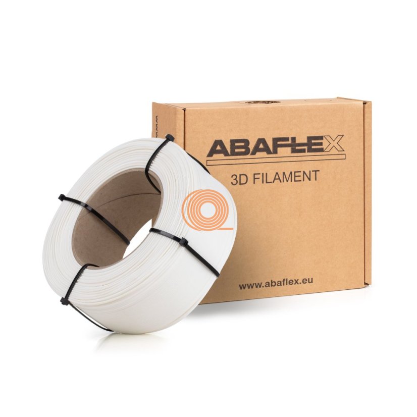 Filament ABAFLEX PLA White Refill [1,75mm, 0.75kg]