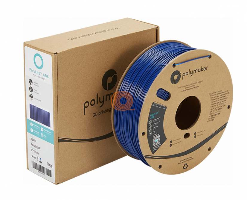 Filament Polymaker PolyLite ABS Blue [1,75mm, 1kg]
