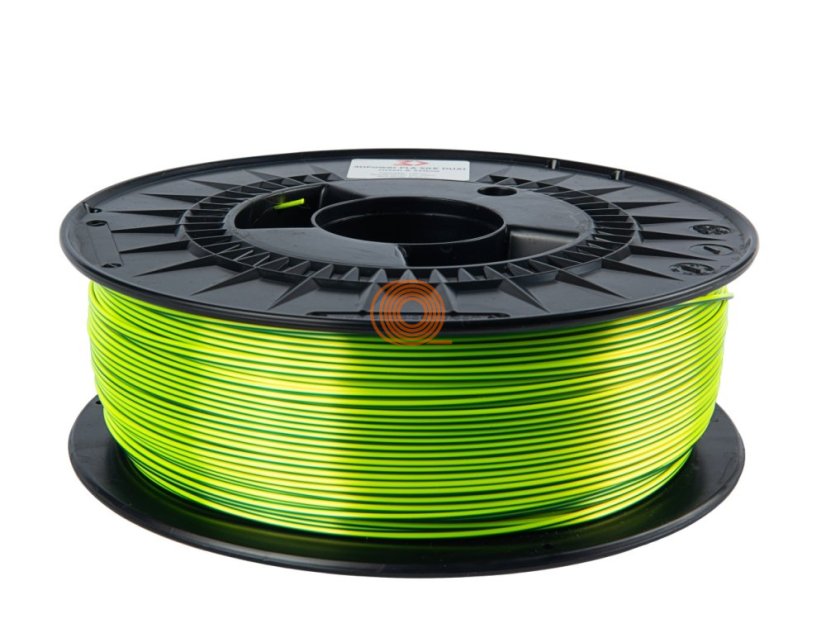 Filament 3DPower SILK Dual Color Zelená&Žlutá [1,75mm, 1kg]